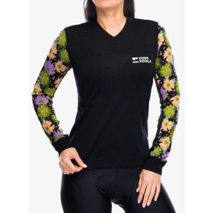 Bluza rowerowa damska Mons Royale Redwood Enduro VLS. Czarne bluzy Mons Royale, xs, bez wzorów, bez kaptura. Za 329,99 zł.