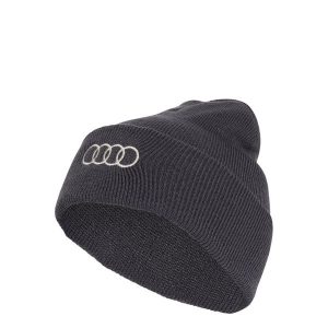 Czapka Typu Beanie Audi Revolut F1 Team. Czarne czapki ADIDAS, bez wzorów. Za 149,00 zł.