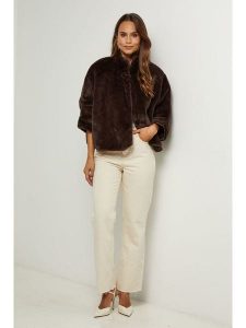 L'armoire de Suzette Kurtka przejściowa w kolorze brązowym rozmiar: onesize. Brązowe kurtki L'armoire de Suzette, l, bez wzorów, bez kaptura. Za 108,99 zł.