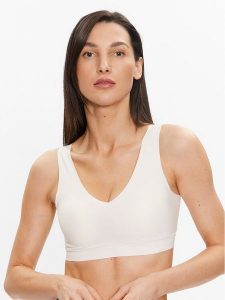 Chantelle Biustonosz top Soft Stretch C16A10 Écru. Biustonosze Chantelle, bez wzorów, z syntetyku. Za 189,99 zł.