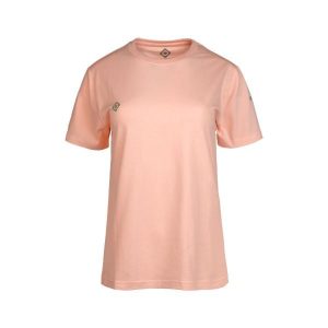 Klasyczny T-shirt z krótkim rękawem BRIANES W V2, wygodny i uniwersalny, idealny. Czerwone t-shirty Izas, m, bez wzorów, bez kołnierzyka, bez ramiączek. W wyprzedaży za 121,70 zł.