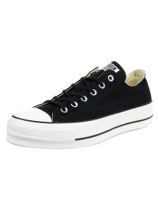 Converse Sneakersy "Chuck Taylor All Star Lift" w kolorze czarnym rozmiar: 39,5. Czarne trampki Converse, bez wzorów, bez zapięcia. Za 206,42 zł.