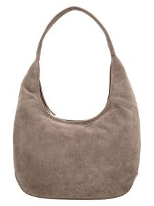 HIDE & STITCHES Skórzany shopper bag "Brazos" w kolorze szarobrązowym - 42 x 40 x 10 cm rozmiar: onesize. Brązowe shopper bag HIDE & STITCHES, bez wzorów, z materiału, na ramię, bez dodatków. Za 208,99 zł.