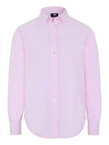 Polo Sylt Koszula - Regular fit - w kolorze jasnoróżowym rozmiar: L. Różowe koszule Polo Sylt, l, bez wzorów, bez kołnierzyka, bez ramiączek. Za 79,77 zł.