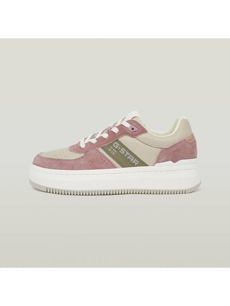 G-Star Sneakersy w kolorze jasnoróżowo-beżowym rozmiar: 38. Brązowe trampki G-Star, bez wzorów, bez zapięcia. Za 209,82 zł.