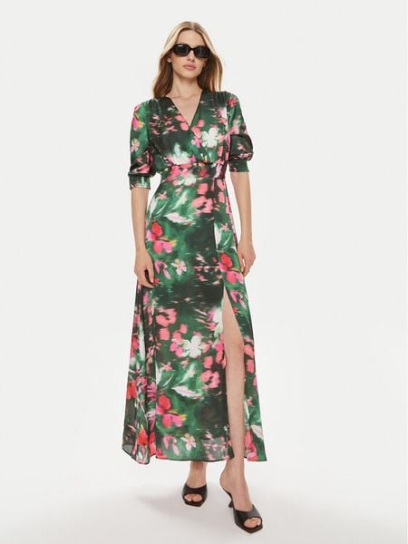 Morgan Sukienka letnia 241-RENO.F Kolorowy Regular Fit. Kombinezony Morgan, na lato, bez wzorów, z syntetyku, bez kołnierzyka, bez ramiączek. Za 539,99 zł.