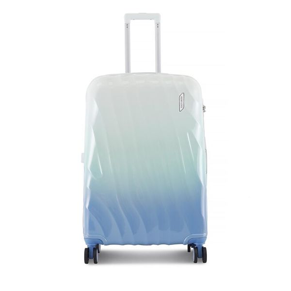 Walizka duża Semi Line. Niebieskie walizki Semi-line, bez wzorów, duże. Za 249,99 zł.