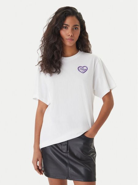 HUGO T-Shirt Vintage 50560770 Biały Regular Fit. Białe t-shirty Hugo, s, bez wzorów, z bawełny, bez kołnierzyka, bez ramiączek. Za 199,99 zł.