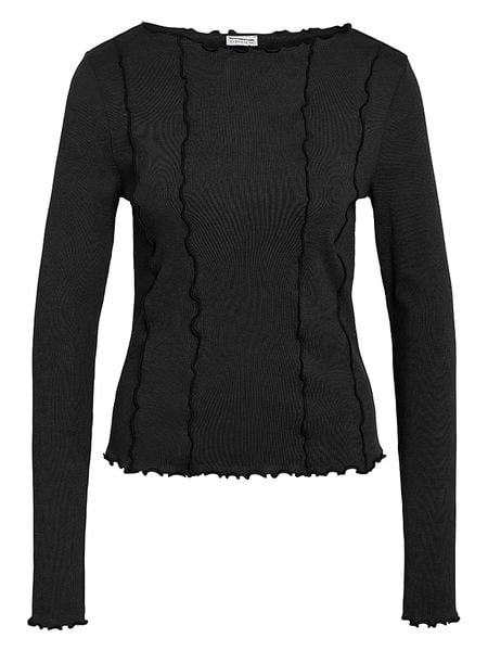 Noisy may Koszulka w kolorze czarnym rozmiar: M. Czarne bluzki Noisy may, m, bez wzorów, z bawełny, bez kołnierzyka, bez ramiączek. Za 92,42 zł.