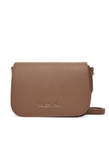 Valentino Torebka Brixton VBS7LX08 Brązowy. Brązowe listonoszki Valentino, bez wzorów, ze skóry, bez dodatków. Za 329,99 zł.