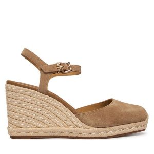 Espadryle MICHAEL Michael Kors. Brązowe espadryle MICHAEL Michael Kors, bez wzorów, bez obcasa. Za 619,99 zł.