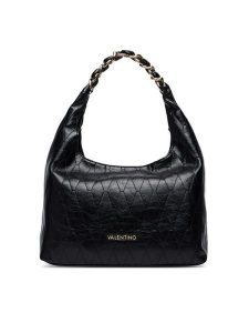 Valentino Torebka Crystelle VBSA5Q07 Czarny. Czarne torebki klasyczne Valentino, bez wzorów, ze skóry, bez dodatków. Za 679,99 zł.