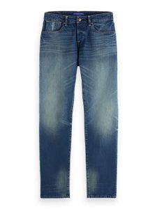 Scotch & Soda Dżinsy - Regular fit - w kolorze niebieskim rozmiar: W30/L34. Niebieskie jeansy Scotch & Soda, z aplikacjami. Za 202,03 zł.