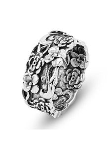 Nomad Srebrny pierścionek rozmiar: 60. Szare pierścionki Nomad, srebrne. Za 173,99 zł.