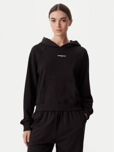 Tommy Jeans Bluza DW0DW22825 Czarny Regular Fit. Czarne bluzy Tommy Jeans, s, bez wzorów, z bawełny, bez kaptura. Za 368,99 zł.