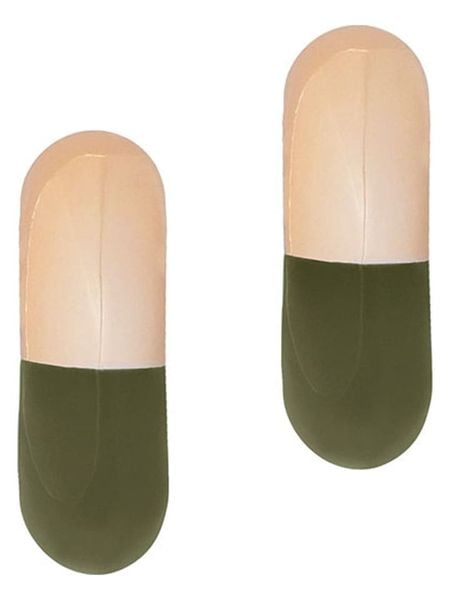 TATUUM Kolczyki-półkreole "Orinn" rozmiar: onesize. Niebieskie kolczyki Tatuum, z mosiądzu. Za 61,02 zł.