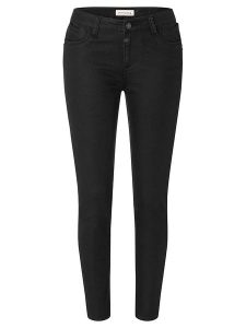 Timezone Dżinsy "Sanya" - Skinny fit - w kolorze czarnym rozmiar: W32. Czarne jeansy Timezone, z aplikacjami. Za 100,99 zł.