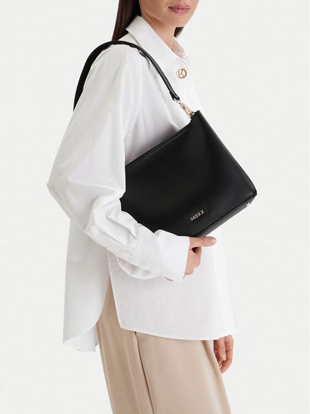 MEXX Torebka CEO-MEXX-B-004-09 Czarny. Czarne torebki klasyczne Mexx, bez wzorów, z materiału, bez dodatków. Za 179,99 zł.