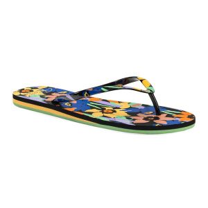 Japonki plażowe damskie ROXY Portofino III. Niebieskie klapki Roxy, bez wzorów, bez obcasa. Za 53,99 zł.