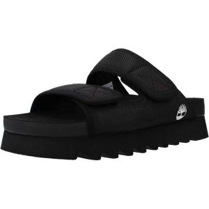 Sandały TIMBERLAND SMONICASUN Czarny. Czarne sandały Timberland, bez wzorów, z tkaniny, bez obcasa, bez zapięcia. Za 228,99 zł.