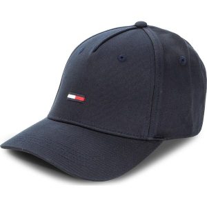 Czapka z daszkiem TOMMY JEANS - Tju Flag Cap M AU0AU00068 001. Czapki marki Tommy Jeans. Za 129,00 zł.