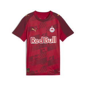 Młodzieżowa trzecia koszulka FC Red Bull Salzburg 25/26 PUMA. Brązowa bluzki Puma, m, bez wzorów, młodzieżowe, bez kołnierzyka, bez ramiączek. Za 339,00 zł.