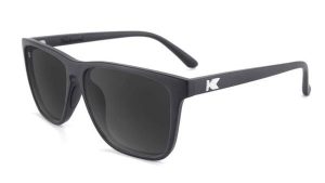 Okulary przeciwsłoneczne dla dorosłych - kategoria 3 z polaryzacją - Black /. Czarne okulary przeciwsłoneczne KNOCKAROUND, prostokątne. Za 190,40 zł.