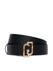 Liu Jo Pasek AA6235 E1012 Czarny. Czarne paski Liu Jo, bez wzorów, ze skóry. Za 259,99 zł.