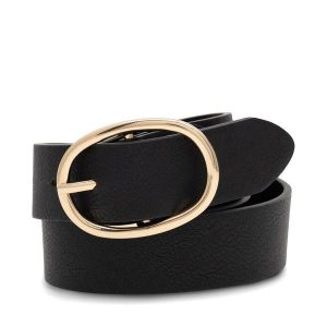 Pasek Damski Jenny Fairy. Czarne paski Jenny Fairy, bez wzorów. Za 39,99 zł.