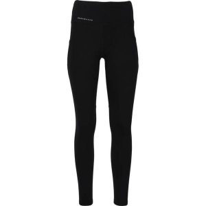 Damskie legginsy z kieszenią Endurance Tathar. Czarne legginsy ENDURANCE, bez wzorów, z materiału, długie. Za 257,50 zł.