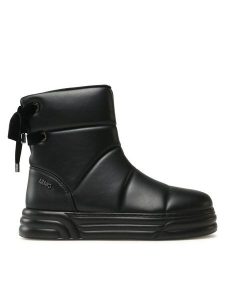 Liu Jo Trzewiki Cleo 23 Warm BF3035 EX189 Czarny. Czarne botki Liu Jo, bez wzorów, ze skóry, bez obcasa, na płaskiej podeszwie, bez zapięcia. Za 589,99 zł.