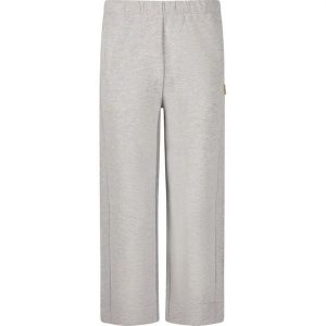 Damskie spodnie dresowe SOS Ramiu. Szare spodnie dresowe SOS, bez wzorów, z dresówki. Za 277,50 zł.