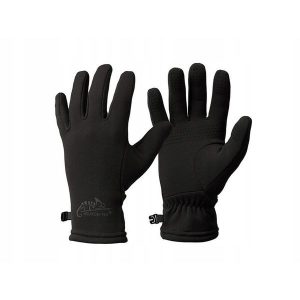 Rękawice turystyczne jesienno zimowe Helikon Trekker Outback. Czarne rękawiczki HELIKON-TEX, na zimę, bez wzorów. Za 102,99 zł.