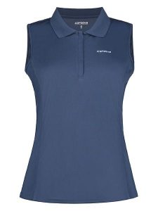 Icepeak Top funkcyjny "Bazine" w kolorze granatowym rozmiar: M. Niebieskie topy Icepeak, m, bez wzorów, bez kołnierzyka, bez ramiączek. Za 48,95 zł.