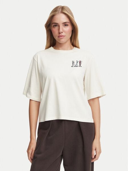 The North Face T-Shirt NF0A8JAP Beżowy jasny Boxy Fit. Brązowe t-shirty The North Face, xl, bez wzorów, z bawełny, bez kołnierzyka, bez ramiączek. Za 169,99 zł.