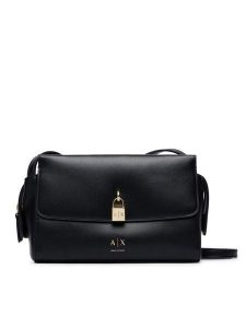 Armani Exchange Torebka XW003056 AF28605 UC001 Czarny. Czarne torebki klasyczne Armani Exchange, bez wzorów, ze skóry, bez dodatków. Za 614,99 zł.