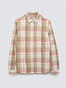 Koszula damska bawełniana w kratę różowo-zielona Cedi 600. Czerwone koszule Big Star, l, bez wzorów, z bawełny, bez kołnierzyka, bez ramiączek. Za 229,99 zł.