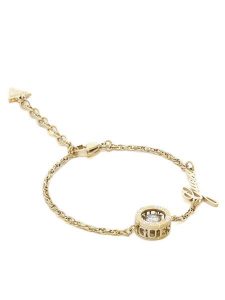 Guess Bransoletka JUBB01 462JW Złoty. Żółte bransoletki Guess, złote. Za 139,99 zł.