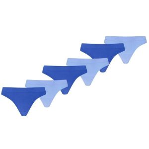 Puma damskie stringi sportowe 3D Knit 6-pack niebieskie. Niebieskie stringi Puma, bez wzorów, z dzianiny. Za 286,22 zł.