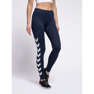 HUMMEL 203028 legginsy damskie sportowe czarne treningowe. Fioletowe legginsy Hummel, bez wzorów. Za 146,00 zł.