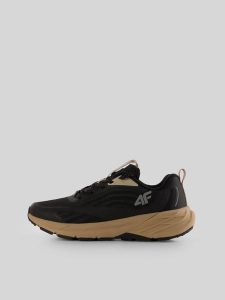 4F Niskie buty trailowe VECTRUN z membraną damskie - czarne 37. Czarne buty trekkingowe 4f, z materiału, bez zapięcia. Za 399,99 zł.