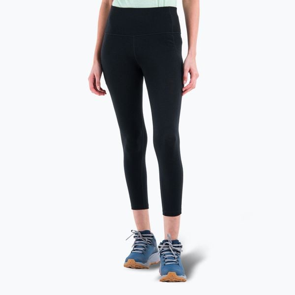 Legginsy damskie icebreaker Merino 260 Fastray II 25 High Rise Tights. Czarne legginsy Icebreaker, bez wzorów. Za 369,99 zł.