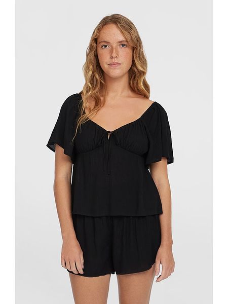 O'Neill Szorty "Johnny" w kolorze czarnym rozmiar: M. Czarne szorty O'Neill, bez wzorów, z wiskozy. Za 148,45 zł.