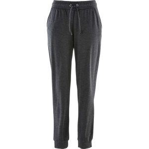 Spodnie sportowe z ciężkiego dżerseju bonprix antracytowy melanż. Spodnie sportowe marki bonprix. Za 59,99 zł.