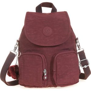 Plecak "Firefly Up" w kolorze czerwonym - 22 x 31 x 14 cm. Plecaki marki Kipling. W wyprzedaży za 128,95 zł.
