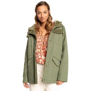 Kurtka zimowa damska Billabong So Easy parka. Zielone kurtki Billabong, na zimę, xs, bez wzorów, bez kaptura. W wyprzedaży za 306,00 zł.