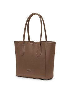 Puccini Torebka w kolorze jasnobrązowym - 42 x 35 x 10 cm rozmiar: onesize. Brązowe shopper bag Puccini, bez wzorów, z materiału, na ramię, bez dodatków. Za 178,37 zł.