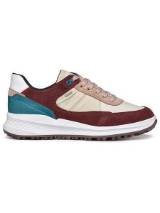 Geox Skórzane sneakersy "Pg1X B Abx" ze wzorem rozmiar: 39. Trampki Geox, bez wzorów, z materiału, bez zapięcia. Za 386,53 zł.