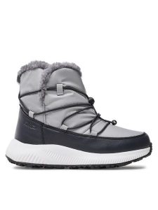 CMP Śniegowce Sheratan Wmn Lifestyle Shoes Wp 30Q4576 Szary. Szare buty zimowe CMP, z materiału, bez obcasa, bez zapięcia. Za 399,99 zł.