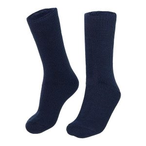 Damskie skarpety termoaktywne Heat Keeper Dark Jeans. Niebieskie skarpetki HEAT KEEPER, bez wzorów, z jeansu. Za 104,12 zł.